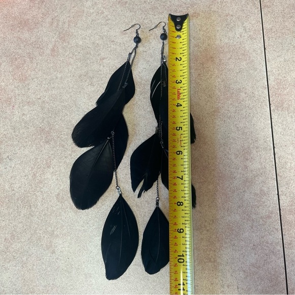 Feather Earrings - Set of 4 pairs - Picture 9 of 9